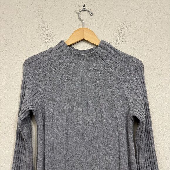 NWT by ANTHROPOLOGIE Arseneau Ribbed Sweater Dress Wool Alpaca Blend - Picture 4 of 14